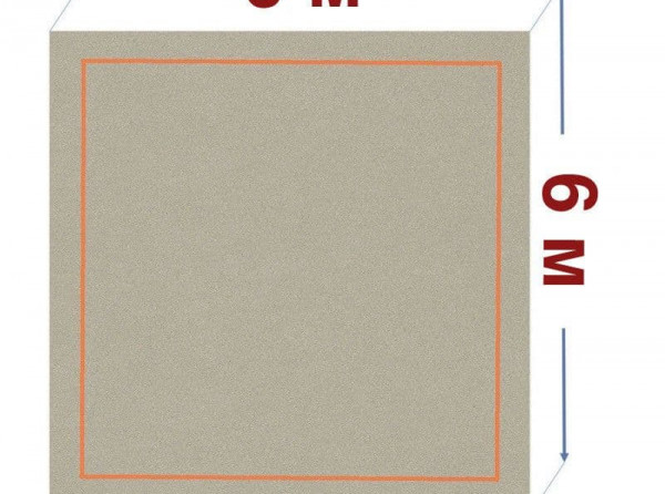 Ковер гимнастический (для домашних занятий) 6x6м